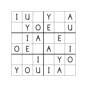 Alphabet Sudoku 6×6 Exercises